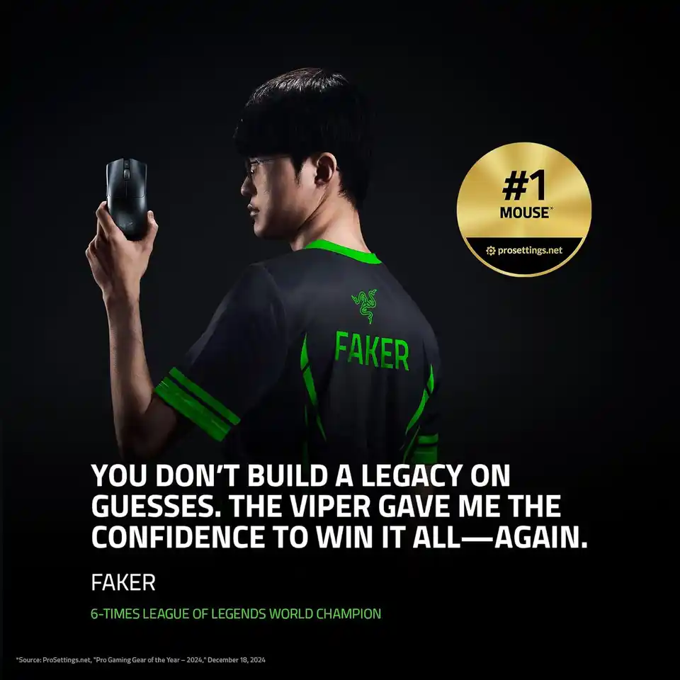 Razer Viper V3 Pro Wireless Esports Gaming Mouse